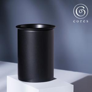 cores コレス PORCELAIN CANISTER キャニスター コーヒー豆200g C820BK 保存容器 ストッカー 美濃焼 磁器 クラフト感 インテリア 雑貨｜くらしのもり Yahoo!ショッピング店