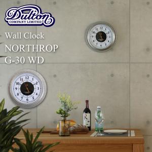 壁掛け時計 直径30cm DULTON/ダルトン Wall clock Northrop G-30 WD ウォールクロック ノースロップ K725-927WD 時計 壁掛け 掛け時計 レトロ｜くらしのもり Yahoo!ショッピング店
