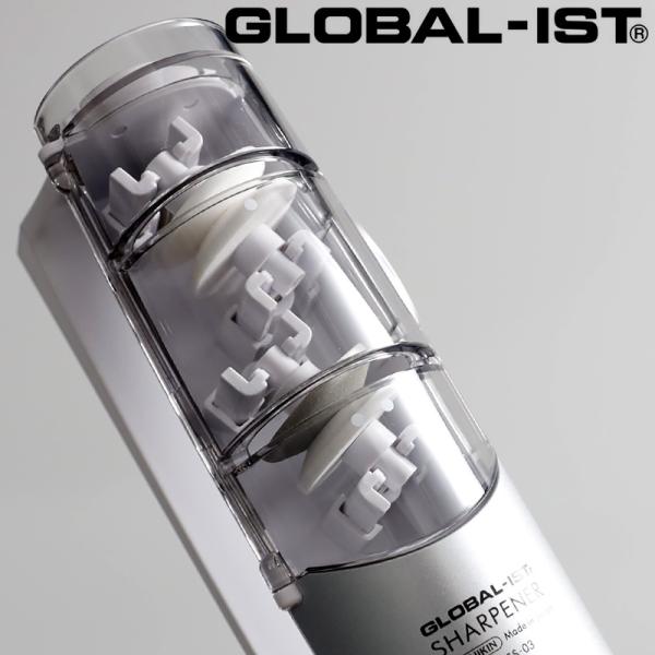 特典付 GLOBAL-IST シャープナー GSS-03 包丁研ぎ 器 グローバルイスト用 両刃用 ...