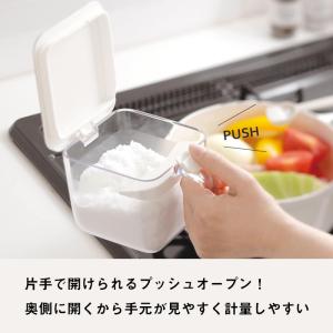 特典付 マーナ 調味料ポット ワイド 調味料ケ...の詳細画像1