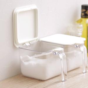 特典付 マーナ 調味料ポット ワイド 調味料ケ...の詳細画像5