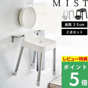 山崎実業 特典付 引っ掛け風呂イス ミスト SH25 マグネット＆引っ掛け