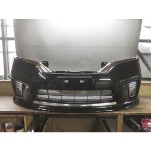 セレナ DBA-NC26 ライダー フロントバンパーASSY 黒 KH3 ☆ 個人宅配達  