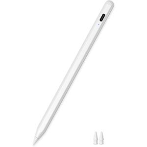 iPad Pro/Air/mini対応 アップルペンシル級 高精度Bluetoothタッチペン POM素材ペン先 傾き検知機能 Type-C急速充電 長時間駆動