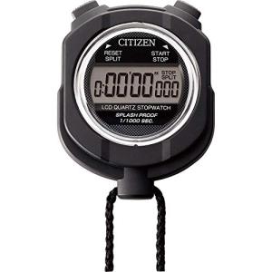 リズム(RHYTHM) シチズン ストップウォッチ デジタル 055 水 に強い防雨タイプ 黒 CITIZEN 8RDA55-002
