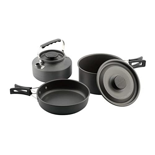 キャプテンスタッグ(CAPTAIN STAG) ケトル フライパン 鍋 クッカー Easy アルミク...