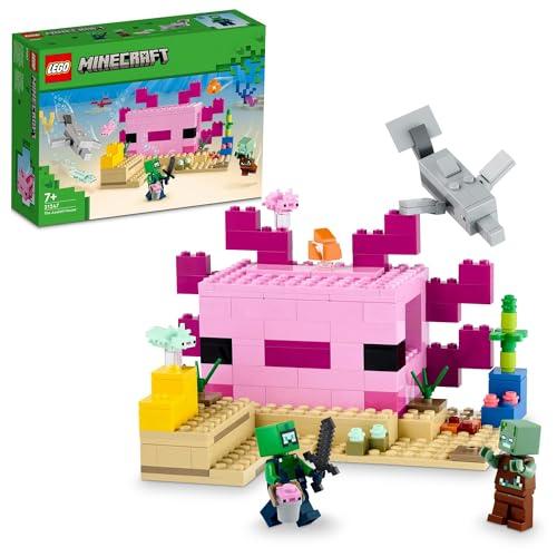 レゴ(LEGO) マインクラフト ウーパールーパーハウス おもちゃ 玩具 プレゼント 誕生日 ブロッ...