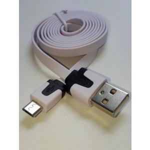 micro USBケーブル フラットタイプ 1...の詳細画像1