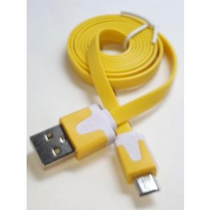 micro USBケーブル フラットタイプ 1...の詳細画像1