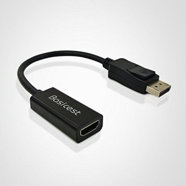 Basicest (TM) BAS1996 DisplayPort (オス) to HDMI (メス...