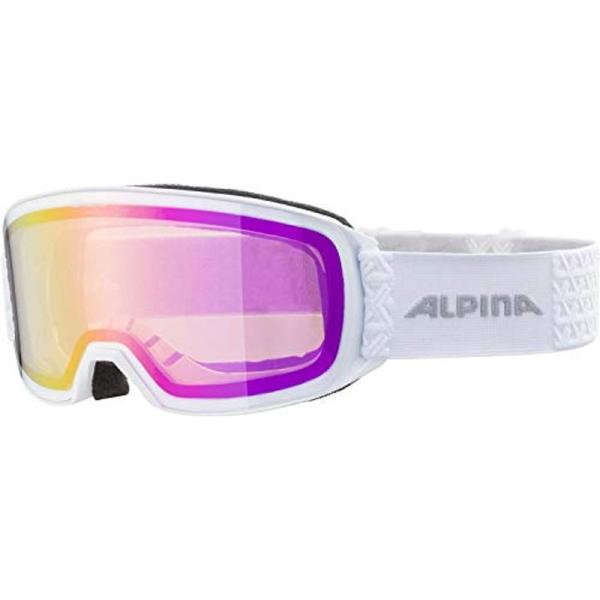 ALPINA(アルピナ) スキースノーボードゴーグル ユニセックス ハイコンミラーレンズ くもり止め...