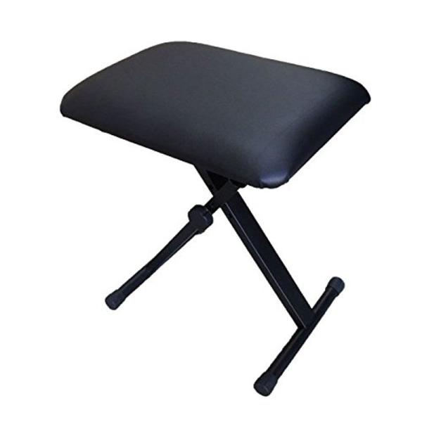 SunRuck サンルック キーボード椅子 折り畳みチェア 音楽 楽器 X型 椅子 イス ピアノ椅子...