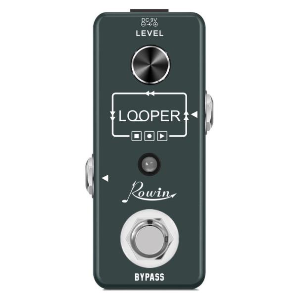 Rowin Looper ルーパー エフェクター ペダル トゥルーバイパス 無制限 オーバーダブ10...