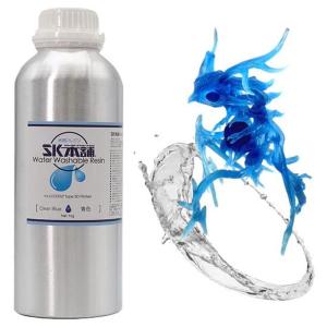 SK本舗 光造形 3Dプリンター用 レジン SK水洗いレジン SK water washable (1000g, 青色)_SK06WL｜yammy-yammy