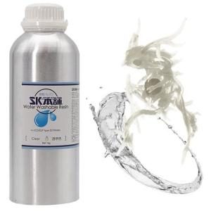 SK本舗 光造形 3Dプリンター用 レジン SK水洗いレジン SK water washable (1000g, 透明色)｜yammy-yammy