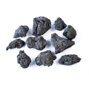 アクアリウム用 極上溶岩石（国産 黒色） SサイズAQUASHOP wasabi水草の活着に最適多孔質のため水質を浄化してくれますアヌビアス｜yammy-yammy