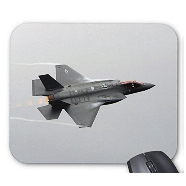 ステルス戦闘機 F-35 のマウスパッド：フォトパッド（世界の戦闘機シリーズ） (D)