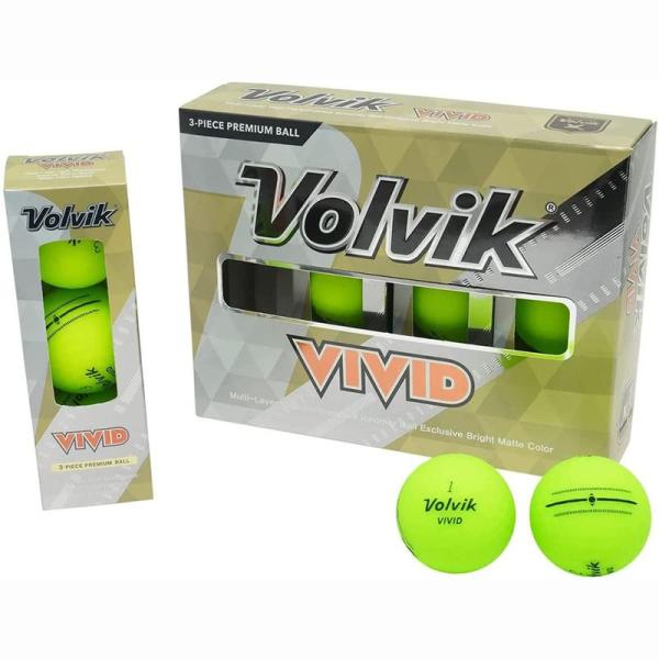 ボルビック(Volvik) 2022年 Volvik(ボルビック)ゴルフボール VIVID 22 グ...