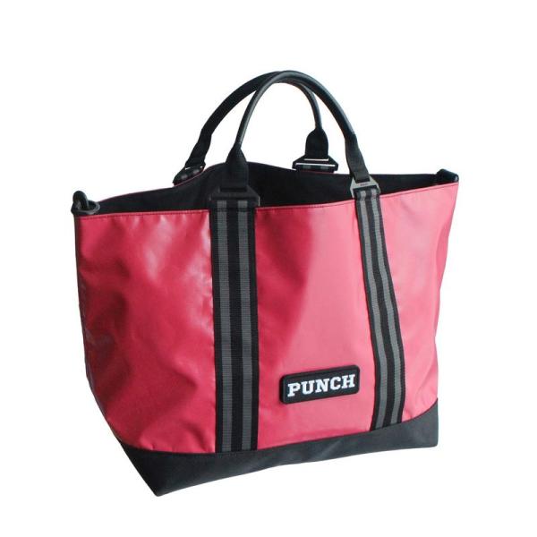 PUNCH P6 Trip TOTE BAGストラップ付 (ピンク)