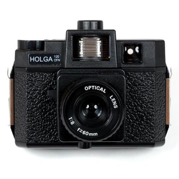 HOLGA120CFN プラスチックレンズ カラーフィルター内蔵ストロボ付き HOLGA120CFN