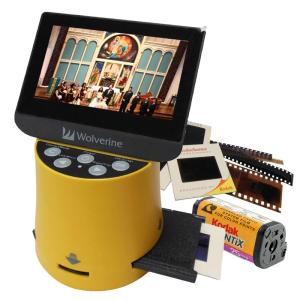 Wolverine フィルムスキャナー 35mmフィルム ネガ デジタル化 スライドフィルム 2000万画素 4.3インチ大型モニタ搭載 ネ｜yammy-yammy