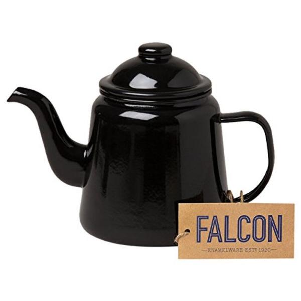 FALCON(ファルコン)ホーロー ティーポット1L ブラック