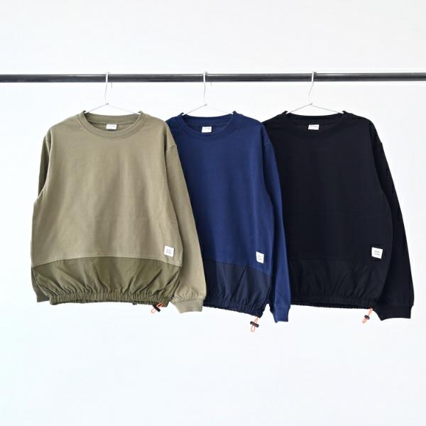 30%OFF/メール便/子供服/キッズ/ジュニア/長袖/男子/女子/Tシャツ/ナイロン裾切替ロングT...