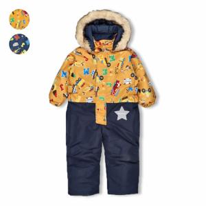 moujonjon（ムージョンジョン） 子供服 リボン柄切替スノーコンビ