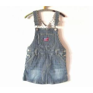 【30％OFF】子供服/キッズ/ヒッコリー/デニムジャンパースカート/Daddy Oh Daddy【...