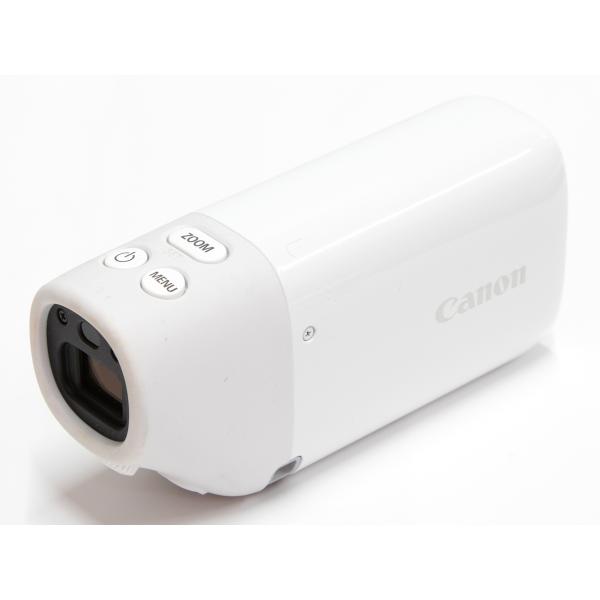 中古　Canon PowerShot ZOOM コンパクトデジタルカメラ ホワイト 32GB mic...