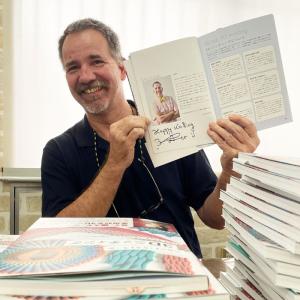 直筆サイン入り 編み物 本 ベルンド・ケストラ...の詳細画像2