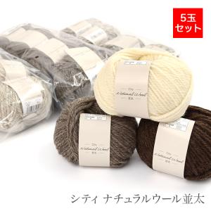 毛糸 まとめ買い 5玉 / シティナチュラルウー...の商品画像