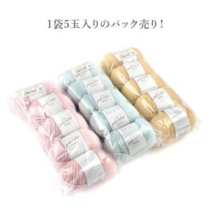 毛糸 アウトレット まとめ買い 5玉 / シテ...の詳細画像1
