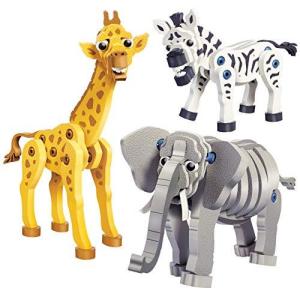 やわらかパズルブロック ブロッコ アニマルシリーズ サバンナのどうぶつセット