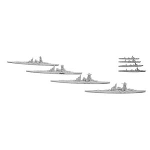フジミ模型 1/3000 集める軍艦シリーズ No.1 戦艦 金剛 比叡 榛名 霧島 / 駆逐艦 白露型 4隻セット プラモデル 軍艦1