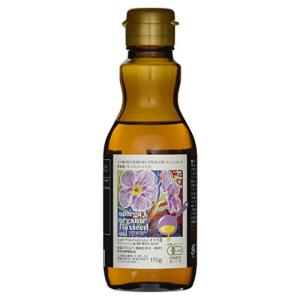 紅花 有機亜麻仁油 170g