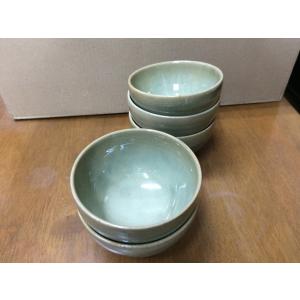 向付（鉢） 現川鷺文 小田志焼 松保窯 久保正敏 木箱入 : 陶磁やない