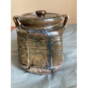 抹茶碗 絵唐津菖蒲（あやめ）文抹茶碗 小島喜昭 (2) : 陶磁やない