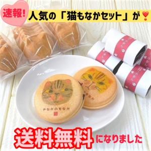 和菓子 もなか 猫もなかセット Mサイズ 和菓子 最中 猫 お歳暮 送料無料 40代 50代 60代｜yanakado