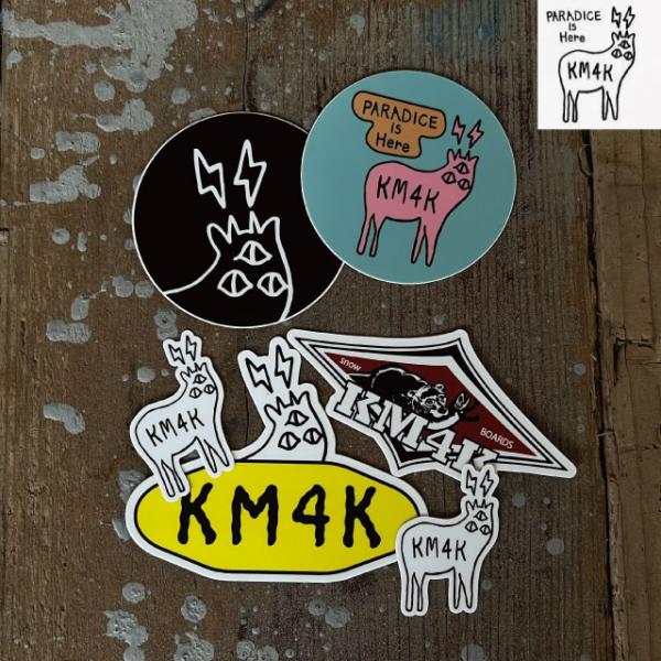 ステッカ-/春夏秋冬/KM4K/カモシカ/V３/メンズ・レディース/STICKER SET V3