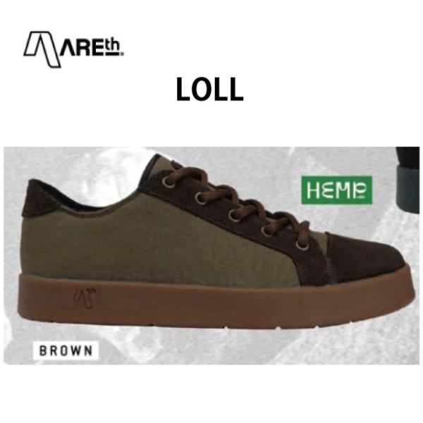 スニーカー/AREth/アース/2022/Early/メンズ・靴/LOLL/Brown/23.5~2...
