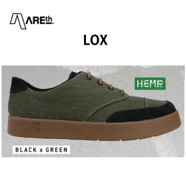 スニーカー/AREth/アース/2022/Early/メンズ・靴/LOX/Black×Green/2...