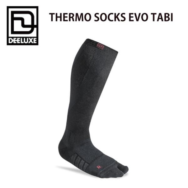 ネコポス発送ソックス/サーモソックスエヴォタビ/秋冬/スノーボードソックス/DEELUXE/ディーラ...