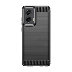 moto g24 ブラック スマホケース 上下炭素の詳細画像1