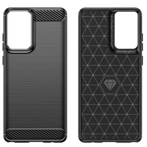 moto g24 ブラック スマホケース 上下炭素の詳細画像5
