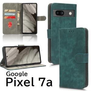 Pixel 7a 手帳型 モスグリーン スマホケース