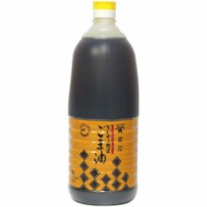 かどや純正濃口ごま油銀印1650gペットボトル｜yanbanfoods