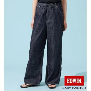 EDWIN LADIES デニム イージーペインターパンツ EASY PAINTER エドウィン レディース  人気モデル EDL EASY WEAR ラフに着こなせるイージーパンツ ELE02-00