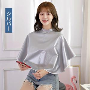 散髪ショール 毛染めケープ化粧マントチエック ...の詳細画像3
