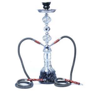 シーシャ 水タバコ 2人用 フーカ 喫煙具 Shisha Hookah シーシャ本体 シーシャ台 シーシャセット 水烟 ガラス製 日本語説明書付き 7点セット 検品済み